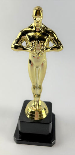 Gold Award Statue Trophy Blank Multipurpose Multi-Use Award for Contests/Sports