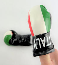 Load image into Gallery viewer, Mini Boxing Gloves ITALY Country Flag National Pride MMA Locker Car Mirror D√©cor
