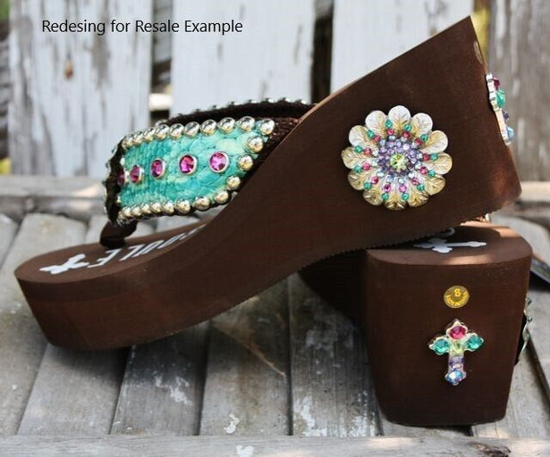 24 Pack Case Lot for Resale Gypsy Soule Sandals 2