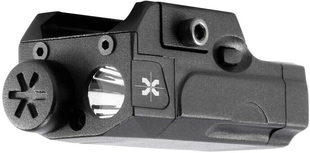 Axeon MPL1 120 Lumens 3 Light Modes BRIGHT White LED Pistol Gun Light - Black
