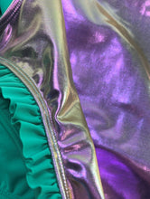 Load image into Gallery viewer, 2 Piece Sea Urchin Swimsuit Tankini Set Aqua Mermaid by Cat &amp; Jack - Large &amp; XL
