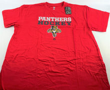 Load image into Gallery viewer, NHL Florida Panthers  Hockey Men&#39;s Licensed Screen Print T-Shirt Red, Big &amp; Tall
