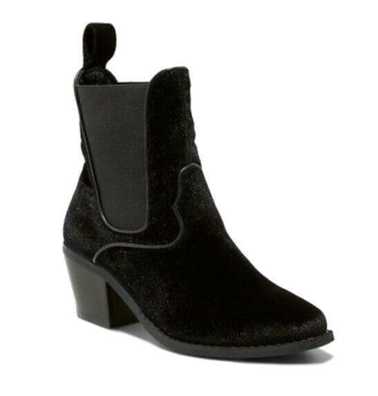 Women's Tommi Velvet Ankle Booties - Mossimo™ Black Size 8.5 Boots - New