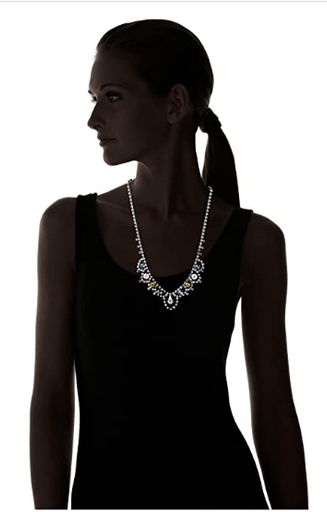 Tova Vintage Inspired Crystal Necklace