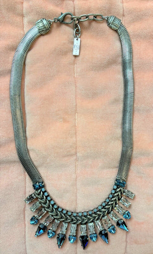 Tova Antique Silver Arrowhead Necklace