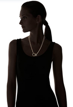 Load image into Gallery viewer, Cristina V. 24K Gold-Plated Circle Pendant Necklace
