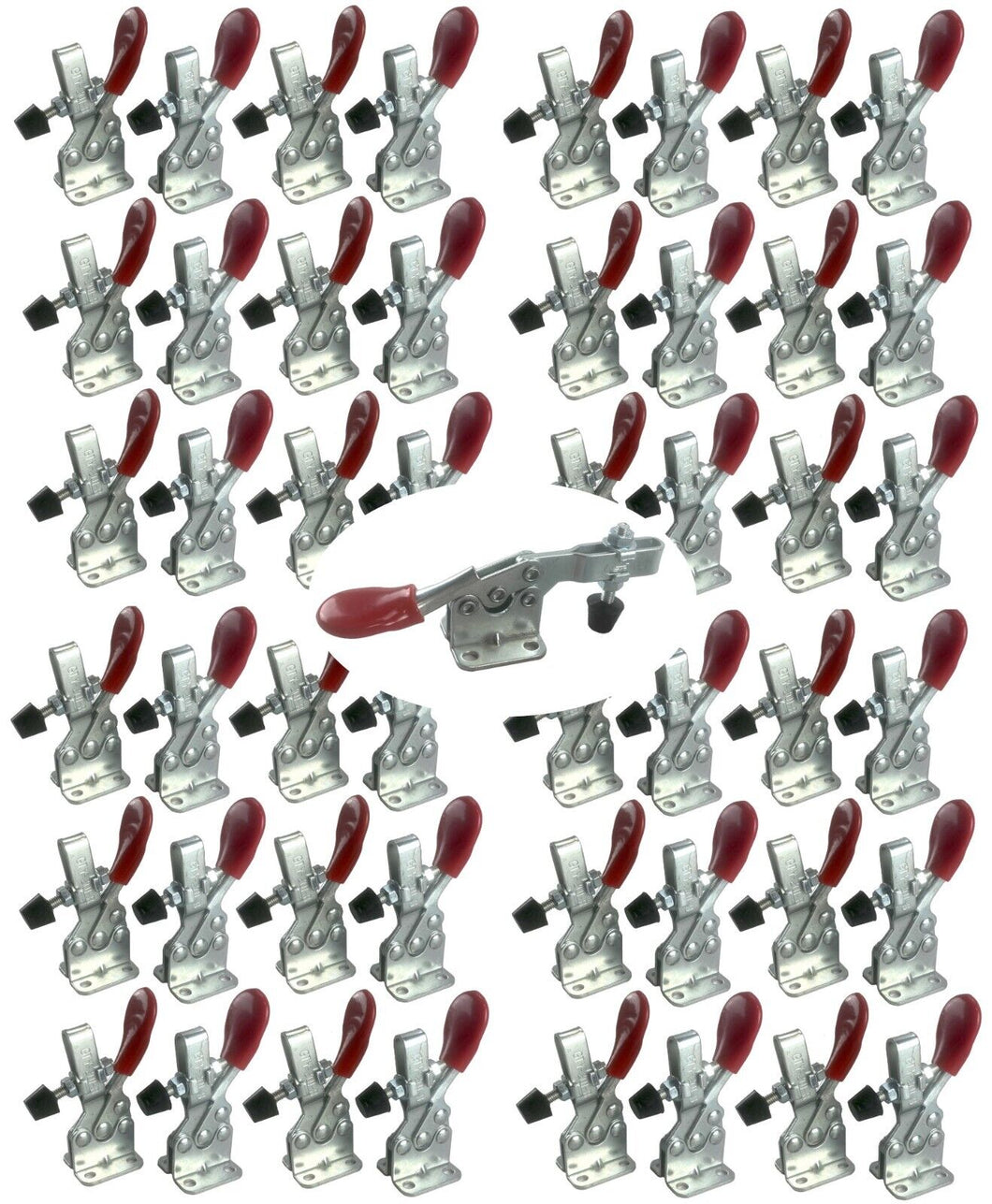 Lot of 150 Quick Release TOGGLE CLAMPS Stainless Steel 220lb Capacity GTY-201-B