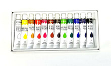 Load image into Gallery viewer, Lot of 60 Paint Sets - Twelve 12ml Tubes of Acrylic Paint Rainbow Pigments
