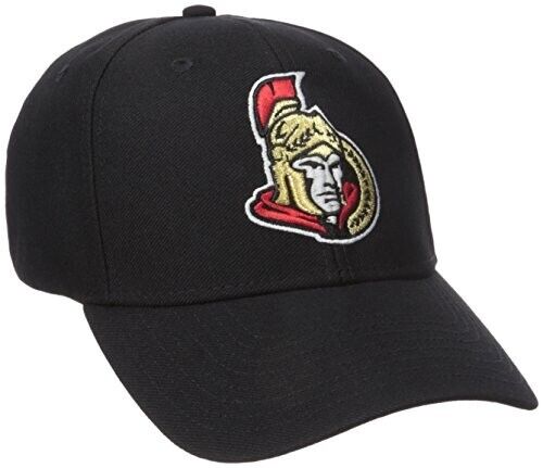NHL Ottawa Senators Reebok Adjustable Cap Officially Licensed One Size Black New