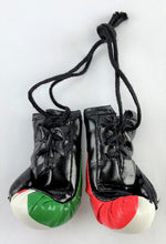 Load image into Gallery viewer, Mini Boxing Gloves ITALY Country Flag National Pride MMA Locker Car Mirror D√©cor
