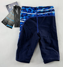 Load image into Gallery viewer, Speedo Swim Shorts Big Boys&#39; Boy&#39;s Got You Jammer Swimsuit, Blue &amp; White Size 22
