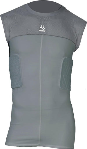McDavid Football 7910T HexPad 3-Pad Sleeveless Body Shirt Protective Top Small
