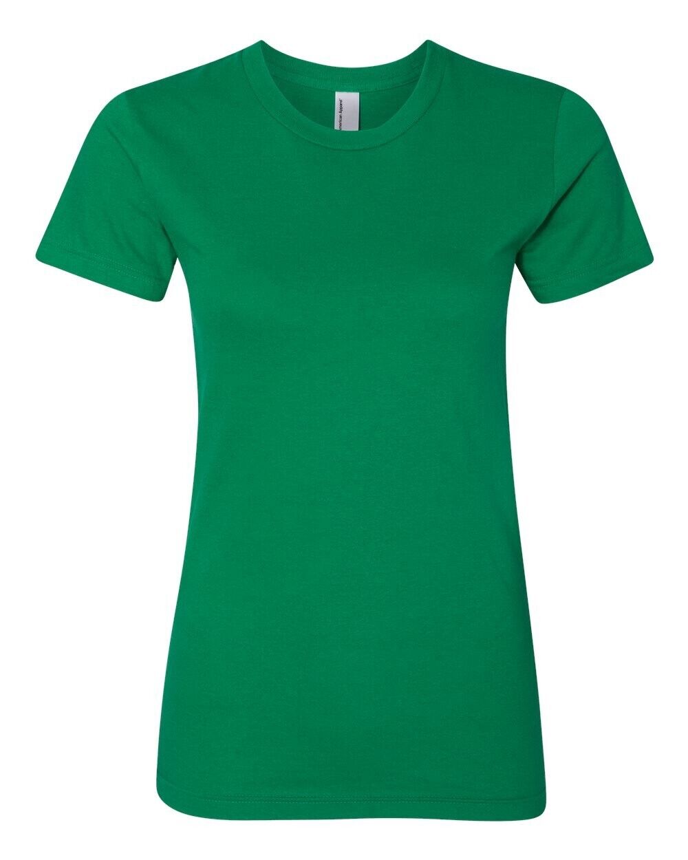 Women's Classic Short Sleeve T-Shirt by American Apparel, Kelly Green - New