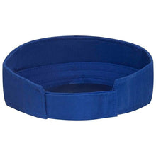 Load image into Gallery viewer, Sun Visor Comfort Fit Adjustable Visor Cap Open Hat Unisex Adult Royal Blue New
