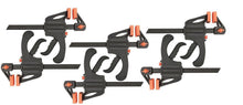 Load image into Gallery viewer, Case of 24 pcs - 12" Nylon BAR CLAMPS - F Style Ratcheting Quick Release Grip - Woodworking Welding
