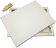 Load image into Gallery viewer, Lot of 40 Artist Canvases - 9x16&quot;Pre-Stretched Cotton Duck Double Acrylic Gesso
