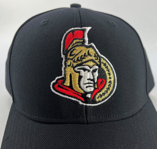 NHL Ottawa Senators Reebok Adjustable Cap Officially Licensed One Size Black New