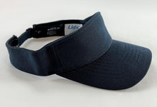 Load image into Gallery viewer, Lids Sun Visor - 110 Mini Pique Adjustable Adult Comfort Flex-Fit Visor Cap Navy
