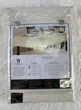 Load image into Gallery viewer, Wamsutta Melrose Tablecloth, Easy Care, Classic Style, Vanilla, Variety of Sizes

