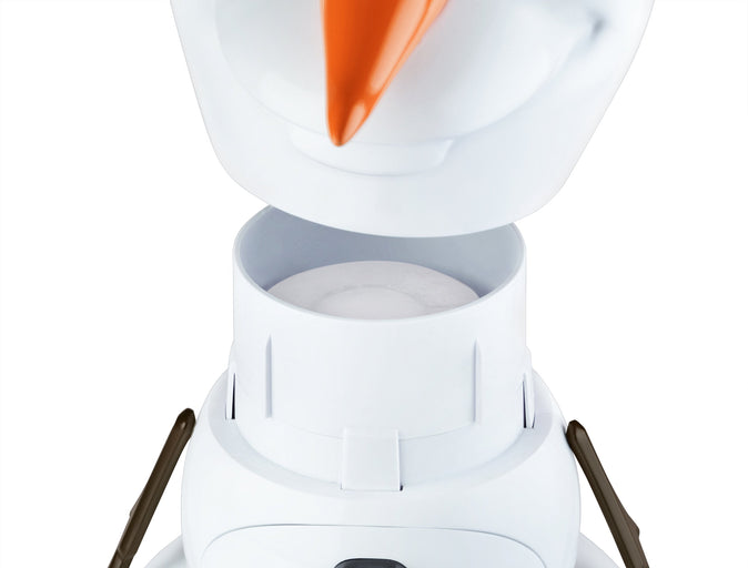 Disney Olaf Snow Cone Maker DFR-61 Shaved Ice Machine w/Paper Cups & 2 Ice Molds