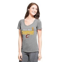 Load image into Gallery viewer, NBA Cleveland Cavaliers Women&#39;s 2016 Champions &#39;47 High Point Tee, Grey
