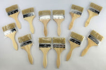 Load image into Gallery viewer, Lot of 240 4&quot; Paint Brushes - Brushes for Paint, Stains, Varnishes, Glues, Gesso and More
