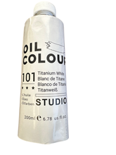 Load image into Gallery viewer, Artist Quality Oil Paint, Color: 101 Titanium White, Size: 200 ml Tube
