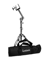 Load image into Gallery viewer, Zenison Double Braced Bongo Stand Gig Bag Height Adjustable Pivoting Heavy Duty
