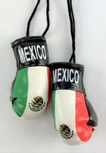 Load image into Gallery viewer, &lt;p&gt;&lt;strong&gt;Mini Boxing Gloves MEXICO Country Flag National Pride MMA Car Mirror D&eacute;cor&lt;/strong&gt;&lt;/p&gt;

