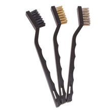 Load image into Gallery viewer, 7&quot; MINI WIRE BRUSHES 3 pack
