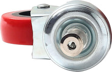 Load image into Gallery viewer, 2 Piece Caster Set, Open Top Design for Creeper 2&quot; Wheel, Zink Plated
