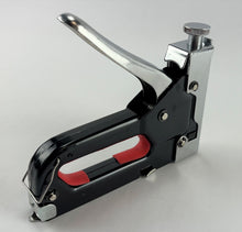 Load image into Gallery viewer, 3 Way Tacker Staple Gun Kit Stapler Includes U-Shaped, Standard &amp; Brad Nails
