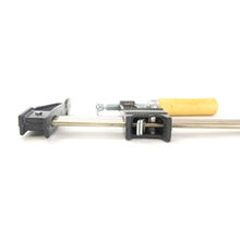 Load image into Gallery viewer, 12&quot; Steel Bar Clamp with Metal Ratcheting System and Quick Release Suitable for a Wide Range of Woodworking and Metalworking
