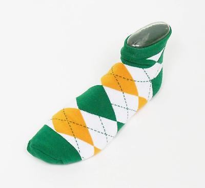 Ireland Argyle No Show Footie Socks