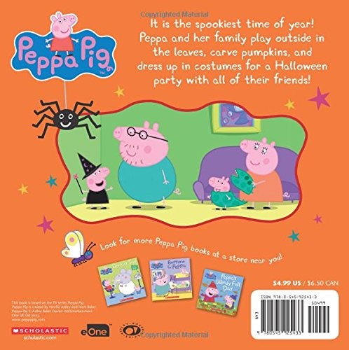 Peppa's Halloween Party Book with Stickers (Peppa Pig: 8x8)