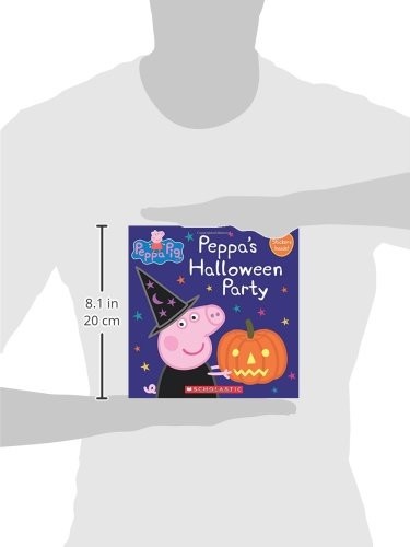 Peppa's Halloween Party Book with Stickers (Peppa Pig: 8x8)
