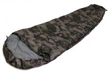 Load image into Gallery viewer, 8&#39; Sleeping Bag for 20+ Degrees Fahrenheit - Mummy Style Digital Camo
