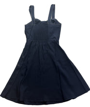 Load image into Gallery viewer, Nautical Twist Sundress from A New Day, Adjustable Strap Navy Sailor Dress Large
