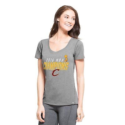 NBA Cleveland Cavaliers Women's 2016 Champions '47 High Point Tee, Grey