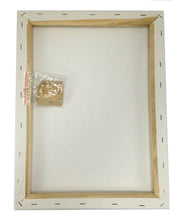 Load image into Gallery viewer, Lot of 2 ARTIST CANVAS 10x30&quot; Framed Pre-Stretched BLANK Cotton Double Gesso

