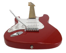 Load image into Gallery viewer, Zenison Southpaw Electric Guitar - Left Handed, Triple Pickups 3 - Red
