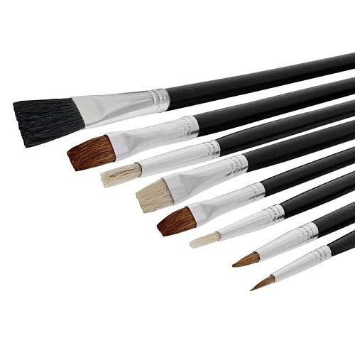 15pc Artist Paint Brush Set, all Purpose Oil, Watercolor, and Acrylic Paints