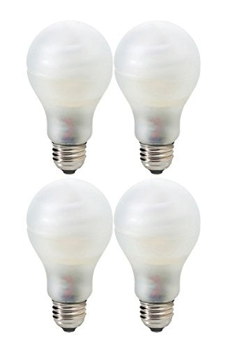 Pack of 4 GE 15W CFL Energy Smart Bulb Equivalent to 60W Soft White Color Tone A19