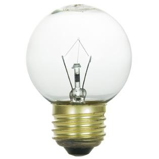 Sunlite 01710 - 60G16/CL/MED 01710-SU G16 5 Decor Globe Light Bulb