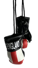 Load image into Gallery viewer, &lt;p&gt;Mini Boxing Gloves ENGLAND Country Flag National Pride MMA Car Mirror D&eacute;cor&lt;/p&gt;

