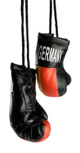 Load image into Gallery viewer, &lt;p&gt;&lt;strong&gt;Mini Boxing Gloves GERMANY Country Flag National Pride MMA Car Mirror D&eacute;cor&lt;/strong&gt;&lt;/p&gt;
