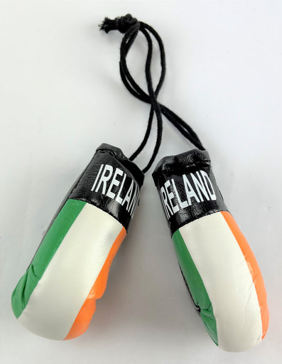 <p><strong>Mini Boxing Gloves IRELAND Country Flag National Pride MMA Car Mirror Décor</strong></p>