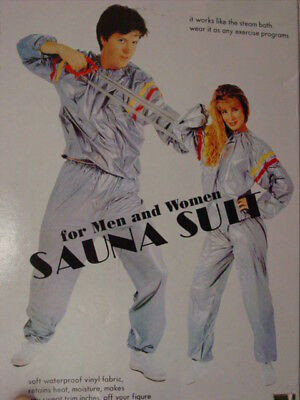 Unisex Sauna Sweat Suit Adult XXL Fitness Gym Fitness Exercise Yoga Weight Loss