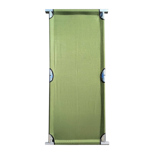 Portable Sleeping Cot Outdoor Hiking Camping Gear Green Olive Drab Steel Frame