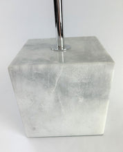 Load image into Gallery viewer, Project 62 Modern Industrial Marble Base Lamp with Silver Dome Shade
